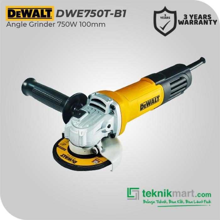 DEWALT DWE750T ANGLE GRINDER 750WATT 100MM / 4INCH