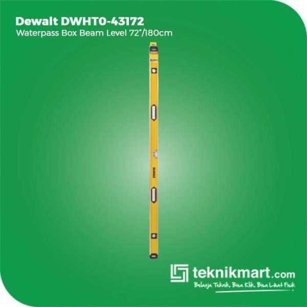 DEWALT DWHT0-43172 WATERPASS BOX BEAM LEVEL 72"/180CM