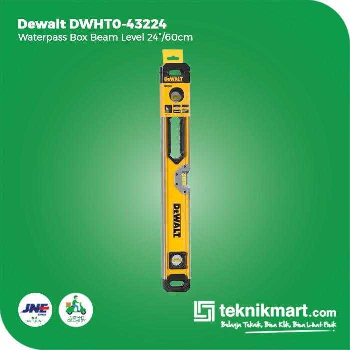 DEWALT DWHT0-43224 WATERPASS BOX BEAM LEVEL 24"/60CM - Image 3