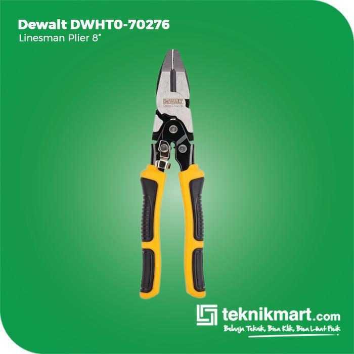 DEWALT DWHT0-70276 LINESMAN PLIERS 8 INCH