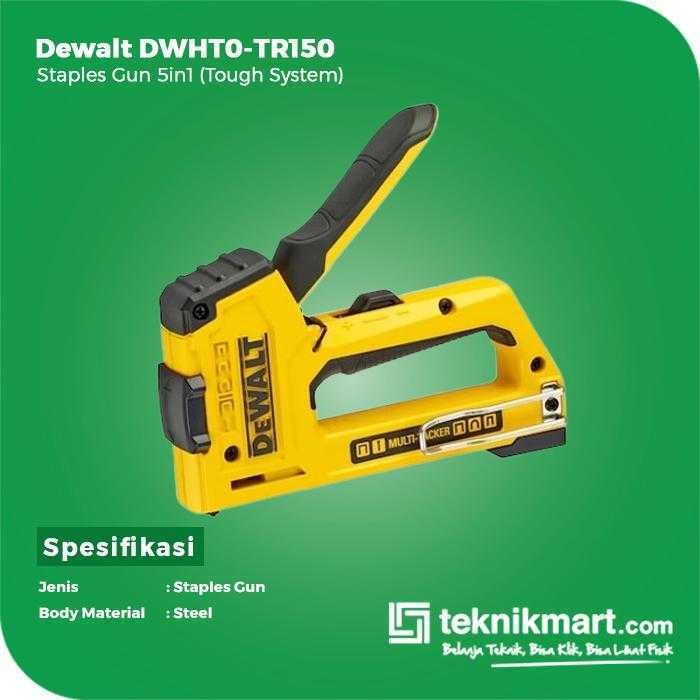 DEWALT DWHT0-TR510 STAPLES GUN 5IN1 (TOUGH SISTEM) - Image 2