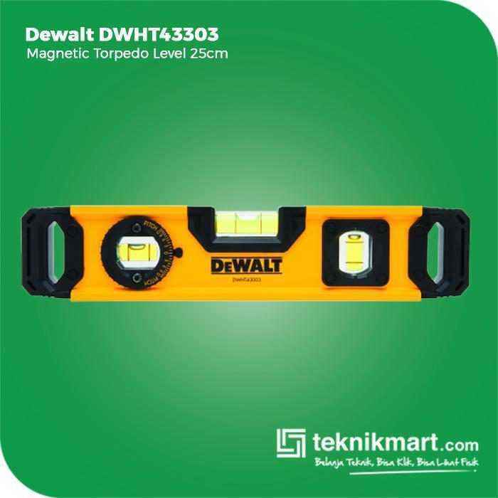 DEWALT DWHT43003 MAGNETIC TORPEDO LEVEL 25CM