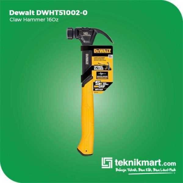 DEWALT DWHT51002-0 CLAW HAMMER 16 OZ