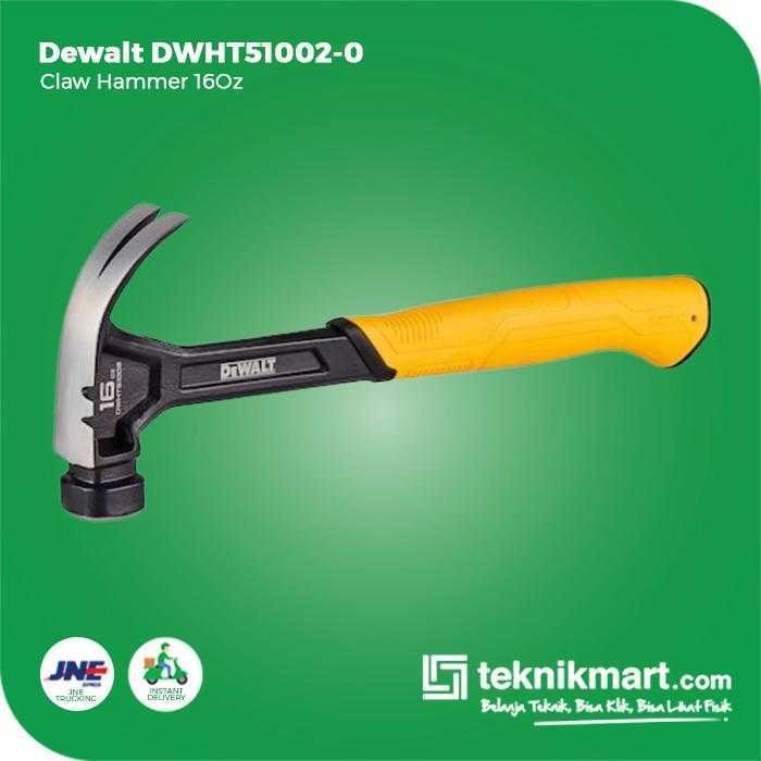 DEWALT DWHT51002-0 CLAW HAMMER 16 OZ - Image 3