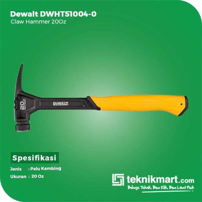DEWALT DWHT51004-0 CLAW HAMMER 20 OZ - Image 2