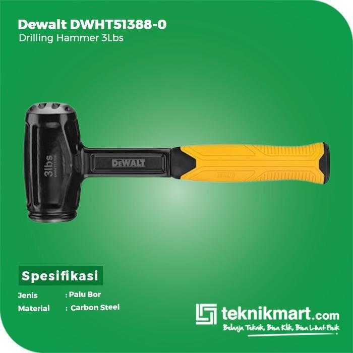 DEWALT DWHT51388-0 DRILLING HAMMER 3LBS - Image 2