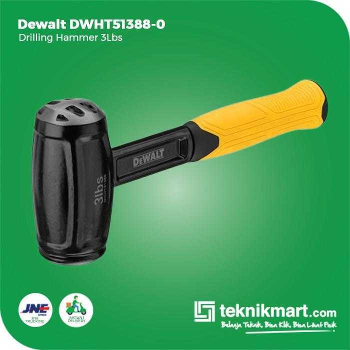 DEWALT DWHT51388-0 DRILLING HAMMER 3LBS - Image 3