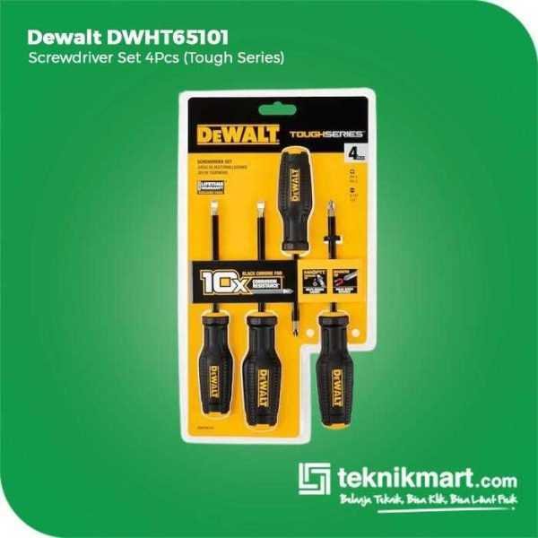 DEWALT DWHT65101 SCREWDRIVER SET 4 PCS (TOUGH SERIES)