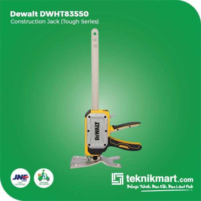 DEWALT DWHT83550 CONSTRUCTION JACK (TOUGH SERIES) - Image 3