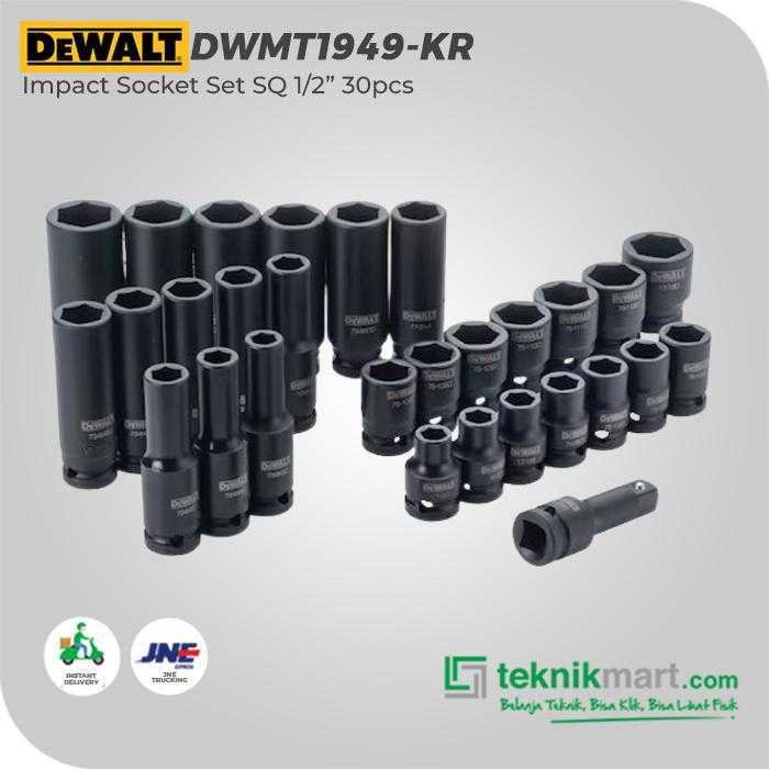 DEWALT DWMT19249 IMPACT SOCKET SET SQ1/2INCH 30PCS - Image 3