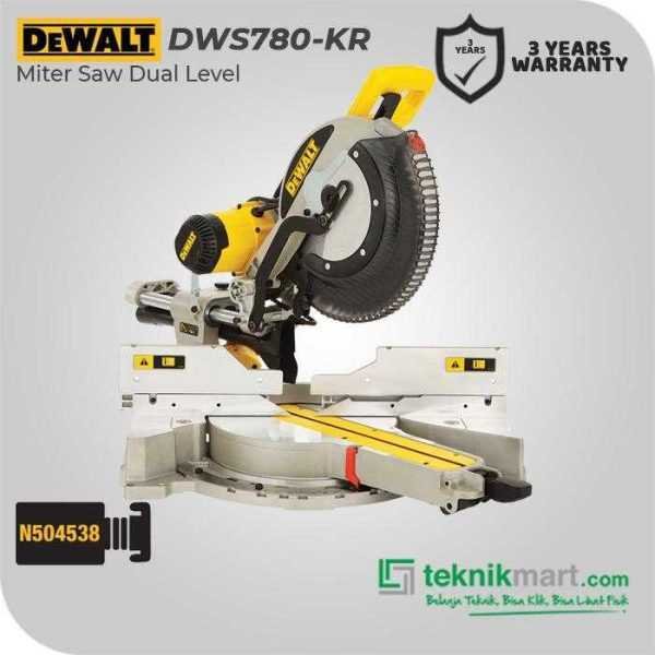 DEWALT DWS780 MITER SAW SLIDE 1675WATT 305MM