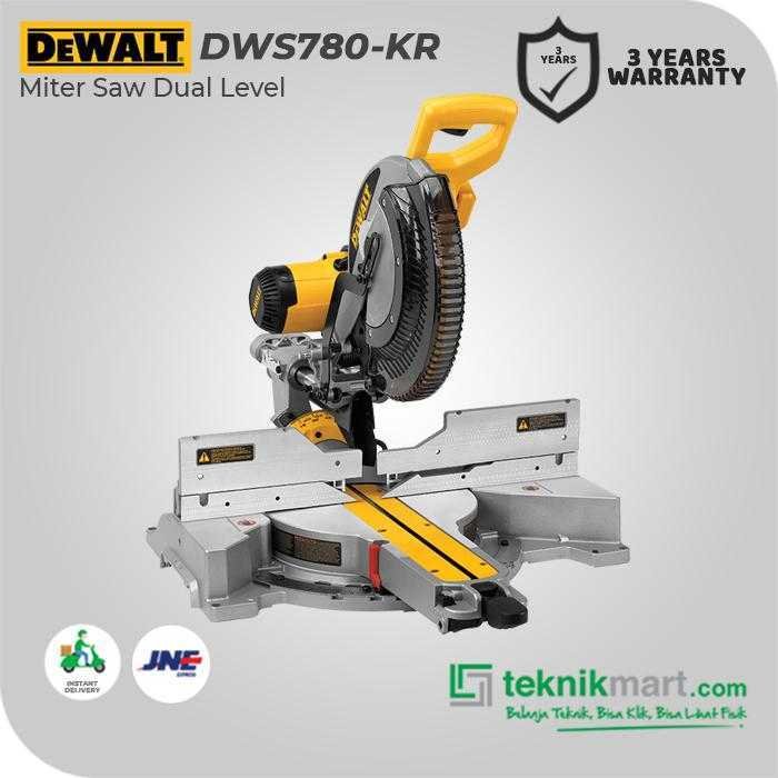 DEWALT DWS780 MITER SAW SLIDE 1675WATT 305MM - Image 3