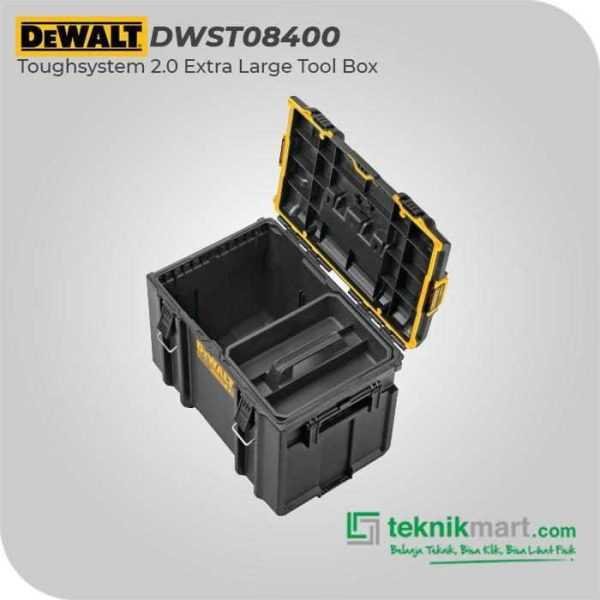 DEWALT DWST08400 TOUGHSYSTEM 2.0 DS400 EXTRA LARGE TOOLBOX