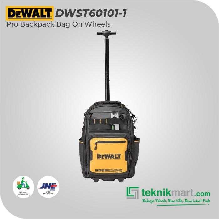 DEWALT DWST60101-1 PRO BACKPACK BAG ON WHEELS - Image 3