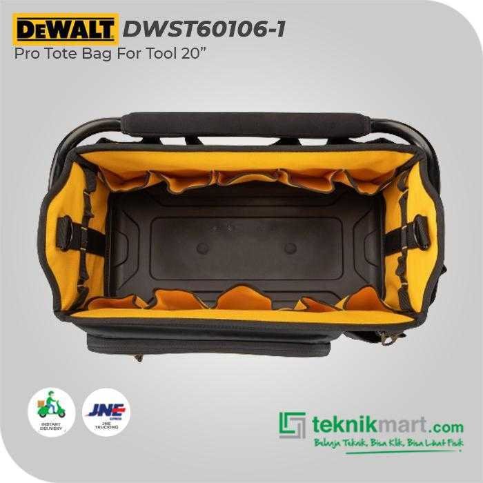 DEWALT DWST60106-1 PRO TOTE BAG 20" FOR TOOL - Image 3