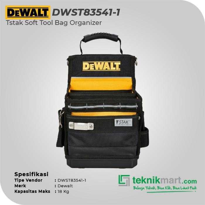 DEWALT DWST83541-1 TSTAK SOFT TOOL BAG ORGANIZER - Image 2