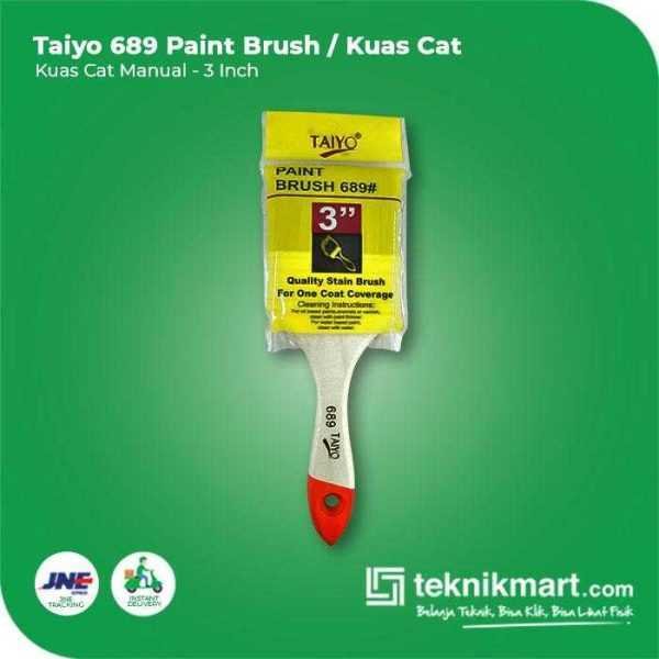 TAIYO 689 PAINT BRUSH 3 INCH