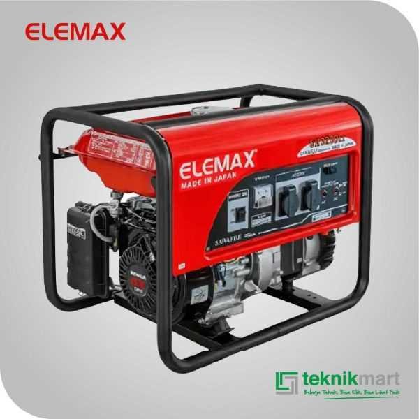 ELEMAX HONDA SH 3200 EX-R GASOLINE RECOIL GENSET 2,6KVA
