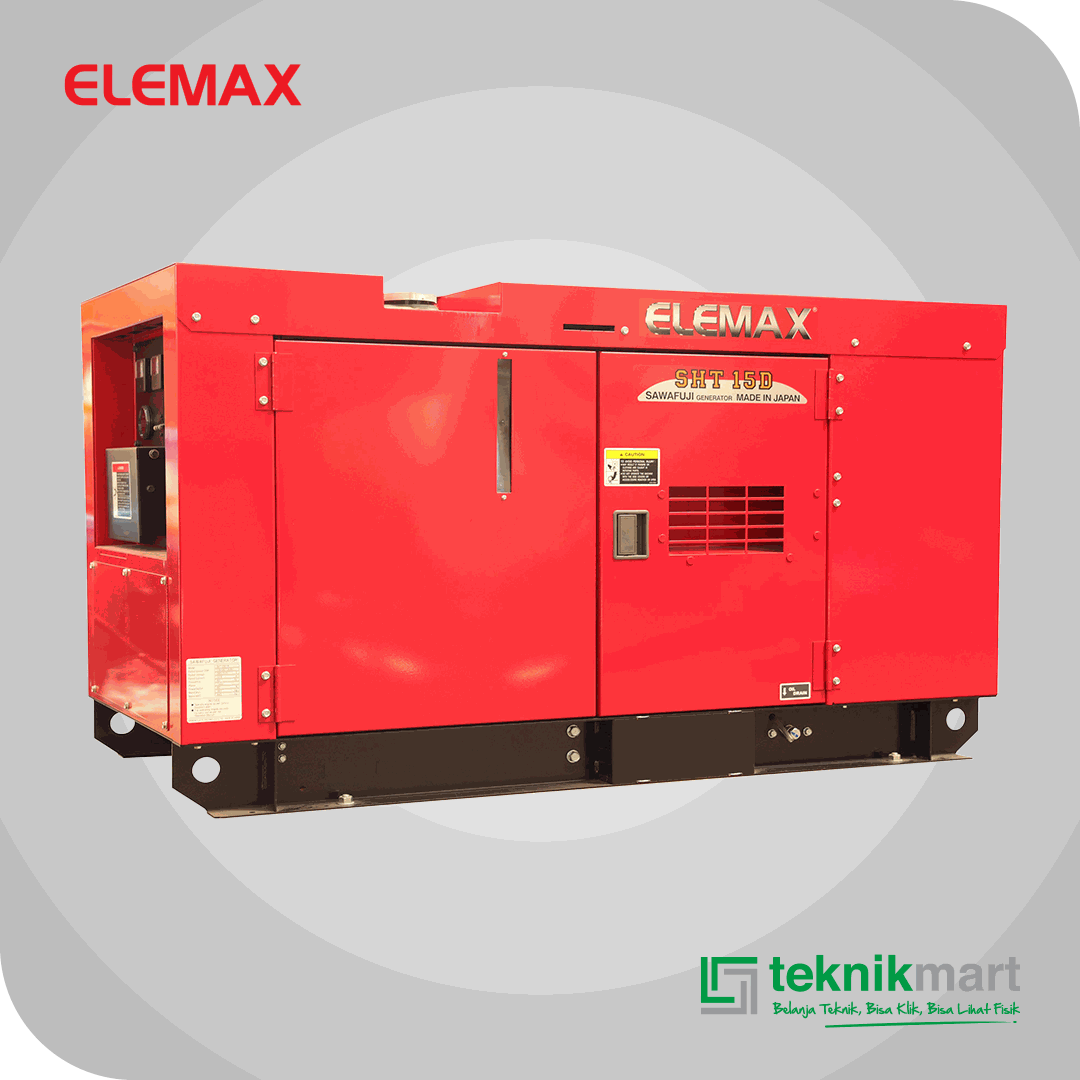 ELEMAX KUBOTA SHT 15 D DIESEL GENSET SILENT 15KVA 3PHASE