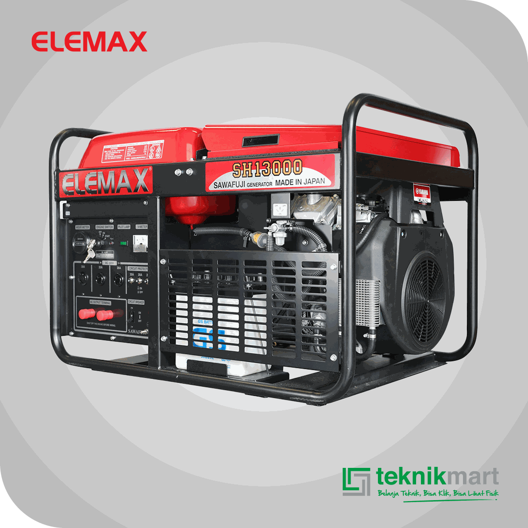 ELEMAX ROBIN SH 13000 RAVS GASOLINE GENSET 10KVA 1PHASE