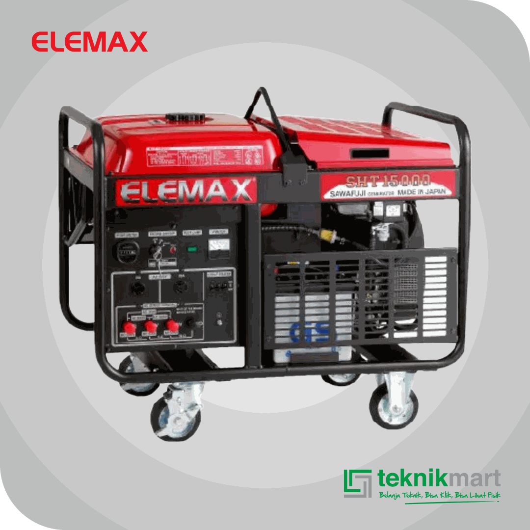ELEMAX ROBIN SHT 15000 RAVS GASOLINE GENSET 10KVA 3PHASE