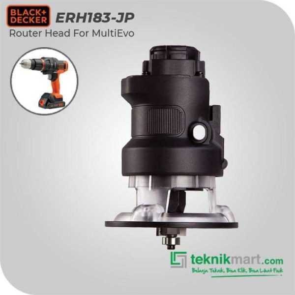 BLACK AND DECKER ERH183-JP ROUTER HEAD FOR EVO185 MULTIEVO