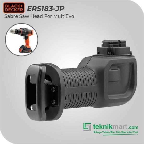 BLACK AND DECKER ERS183-JP SABRE SAW HEAD FOR EVO185 MULTI EVO