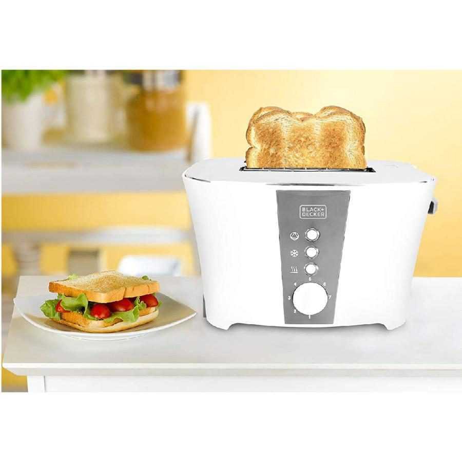BLACK AND DECKER ET122 ELECTRIC TOASTER 2 SLICE 800WATT - Image 4