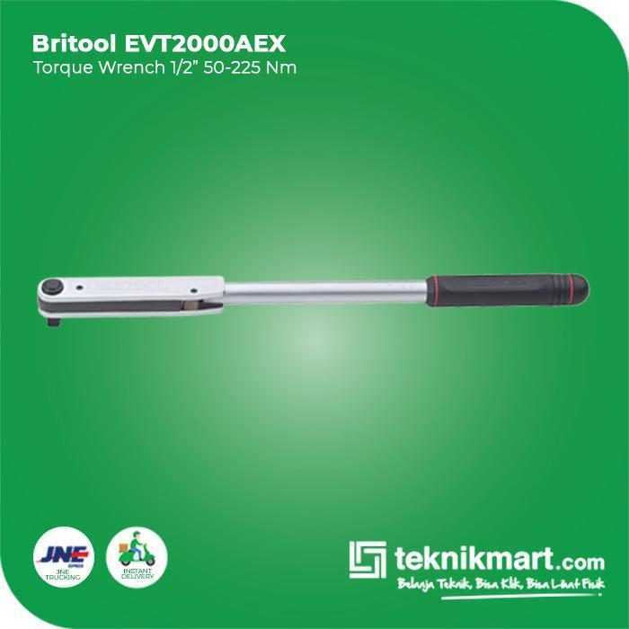 BRITOOL EVT2000A / AEX TORQUE WRENCH SQ1/2" 50-225NM - Image 3