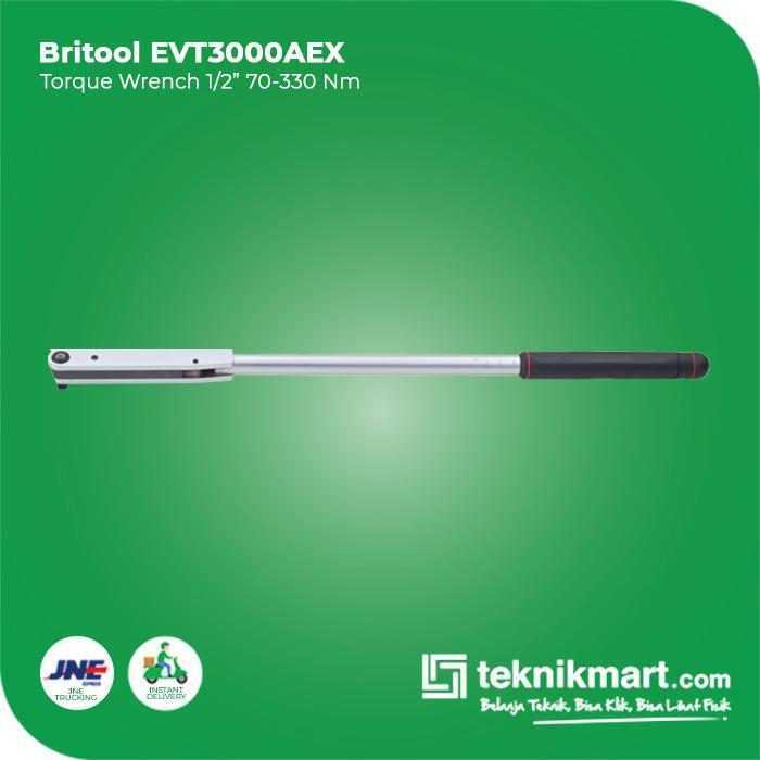 BRITOOL EVT3000AEX TORQUE WRENCH SQ1/2" 70-330NM - Image 3