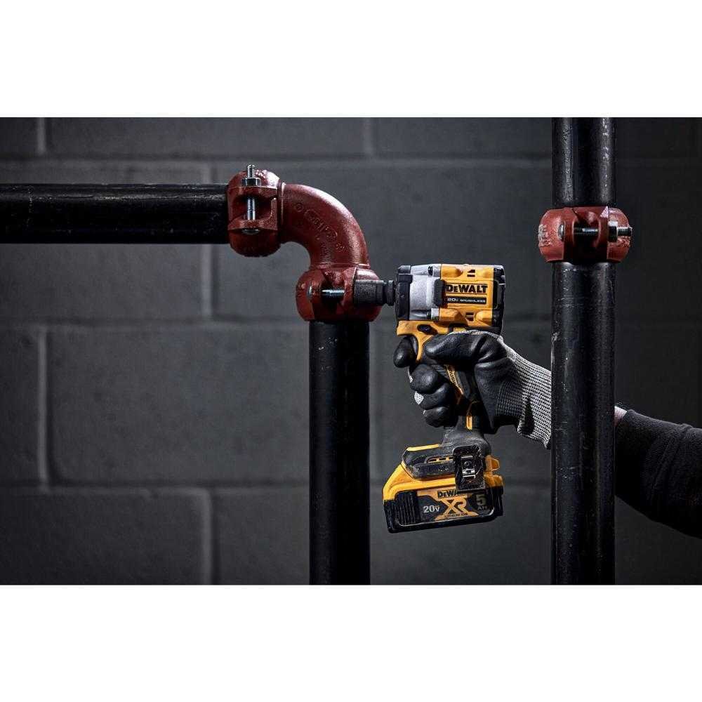 DEWALT DCF921P1 BRUSHLESS IMPACT WRENCH WITH HOG RING 20V MAX SQ 1/2" 650NM - Image 4