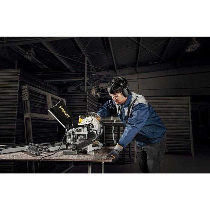 STANLEY SM16 COMPOUND MITER SAW 1650WATT 10INCH - Image 4