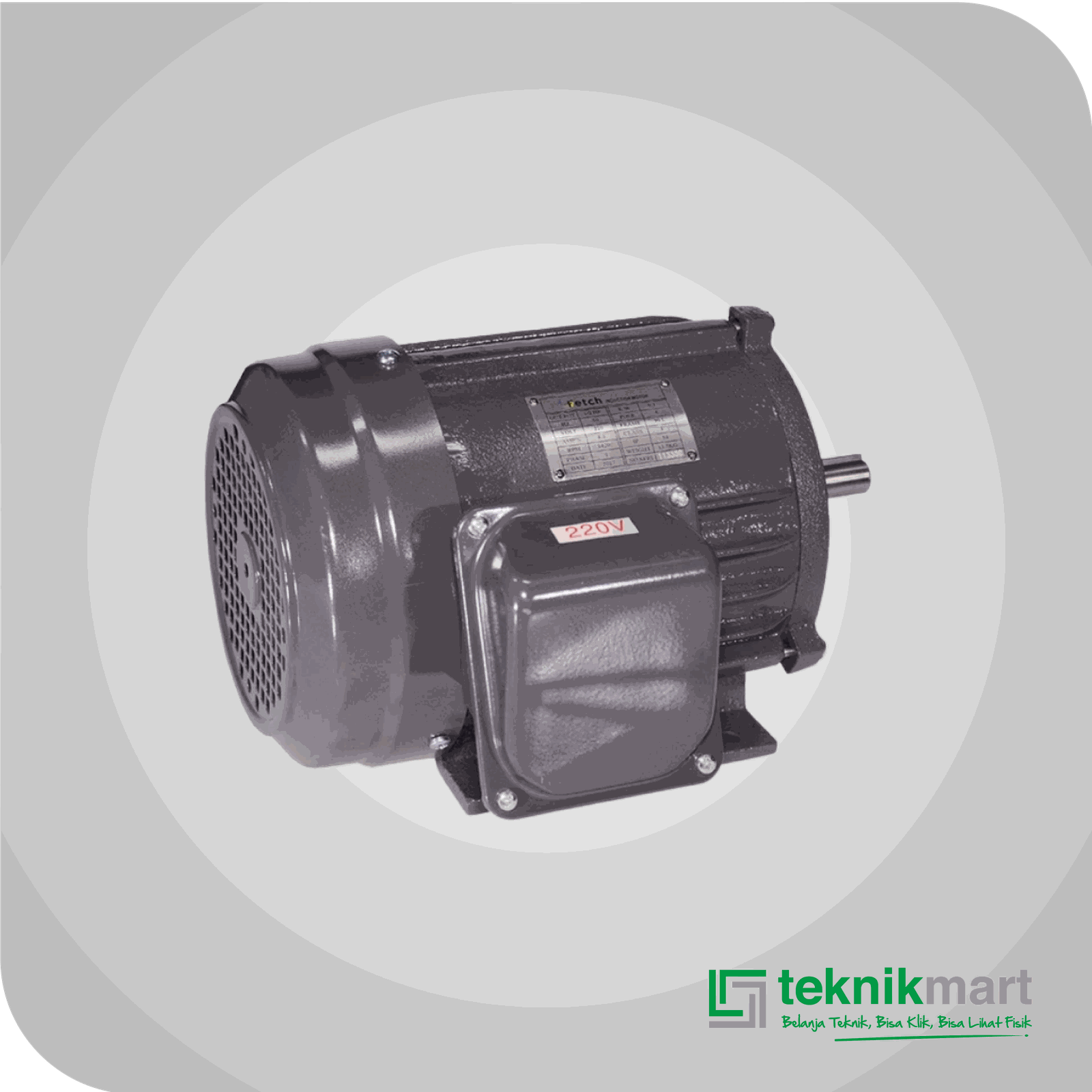 FETCH ELECTRO MOTOR 1/2 HP 1P 4P