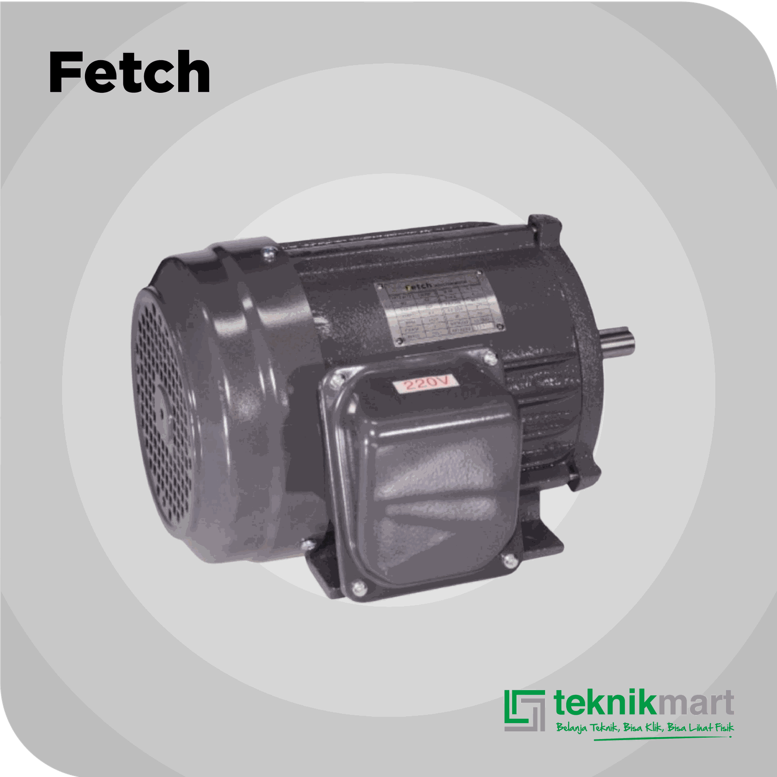 FETCH ELECTRO MOTOR 5HP 3P 4P