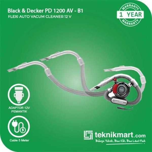 BLACK AND DECKER PD1200AV FLEXI AUTO VACUUM 12V