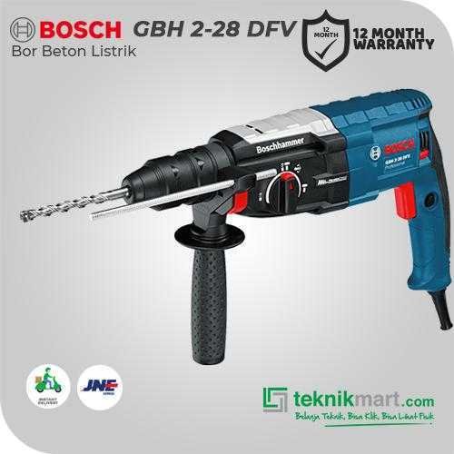 BOSCH GBH 2-28 DFV ROTARY HAMMER WITH SDS PLUS 800WATT 3.2JOULE 28MM - Image 3