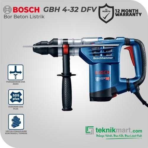 BOSCH GBH 4-32 DFR ROTARY HAMMER 900WATT 5JOULE 32MM