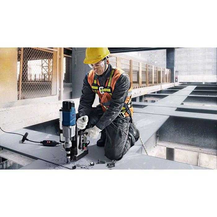 BOSCH GBM 50-2 MAGNETIC DRILL 1200WATT 50-250/100-510RPM - Image 6