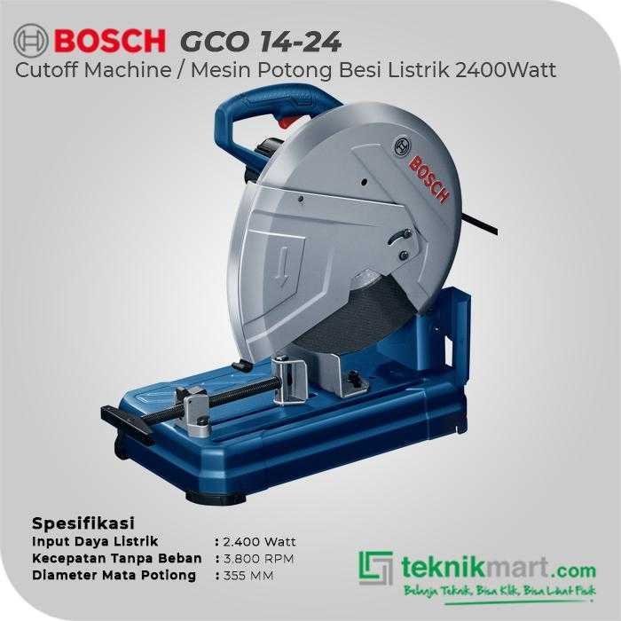 BOSCH GCO 14-24 CUT OFF SAW 2400W 355MM 3800RPM - Image 2