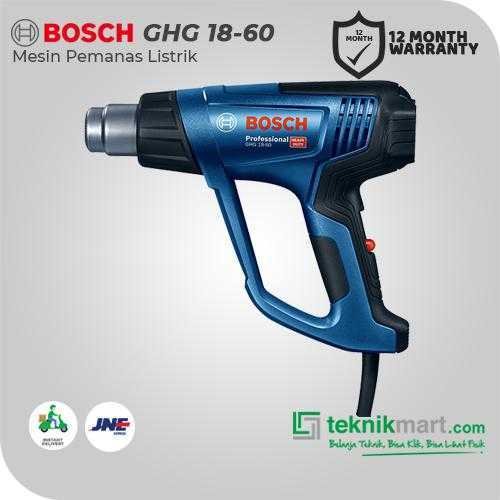 BOSCH GHG 18-60 HOT AIR GUN 1800WATT 50-600 C - Image 3