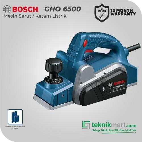 BOSCH GHO 6500 PLANER 650W 2.6MM 16500RPM