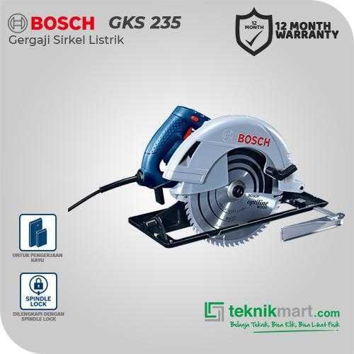 BOSCH GKS 235 TURBO CIRCULAR SAW 2050WATT 235MM 5300RPM