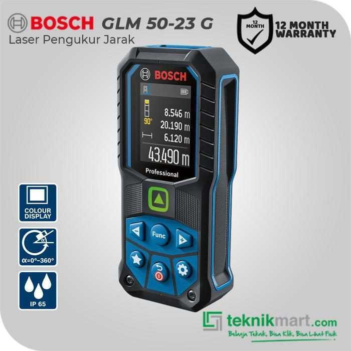 BOSCH GLM 50-23 G LASER RANGE FINDER 50M WORKING RANGE (GREEN LASER)