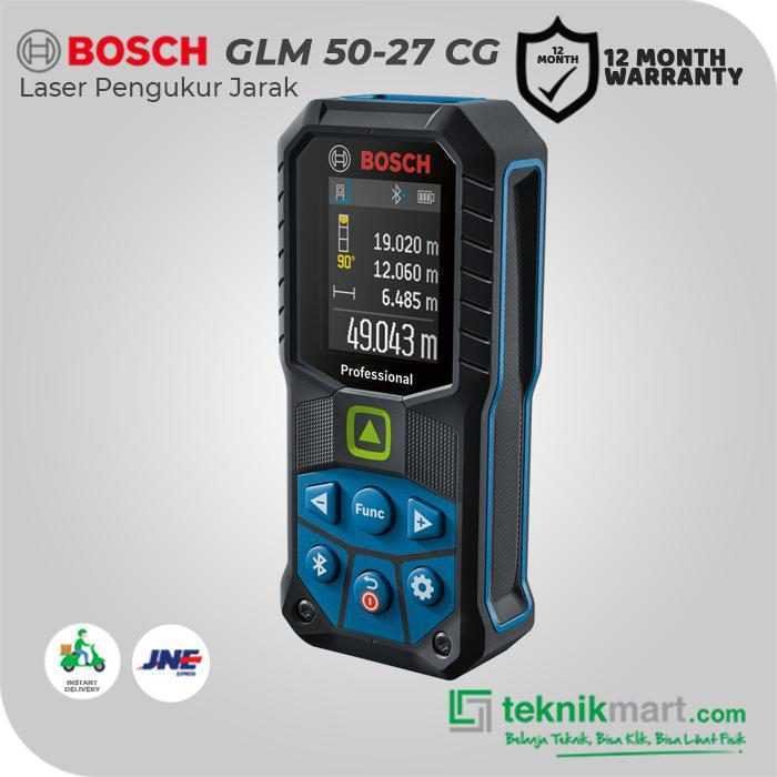 BOSCH GLM 50-27 CG LASER RANGE FINDER 50M WORKING RANGE (GREEN LASER) - Image 3