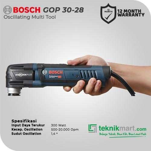 BOSCH GOP 30-28 OSCILATING MULTIPURPOSE TOOL 300WATT - Image 2