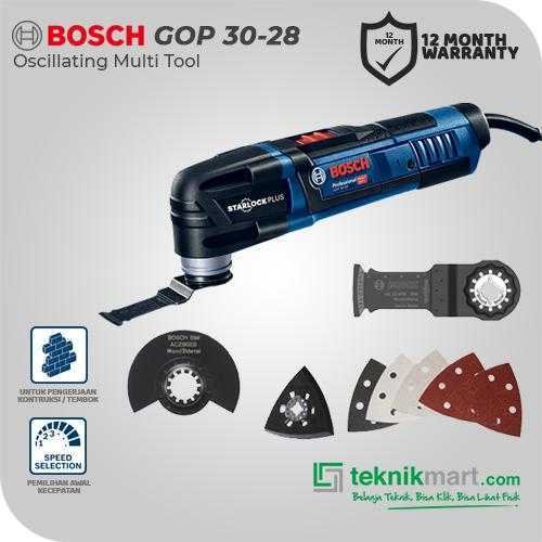 BOSCH GOP 30-28 OSCILATING MULTIPURPOSE TOOL 300WATT