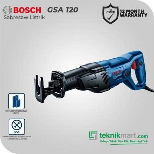 BOSCH GSA 120 SABRE SAW 1200W 0-3000 SPM