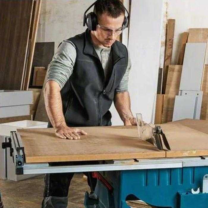 BOSCH GTS 254 TABLE SAW WITH FRAME 1800WATT 254MM 4300RPM - Image 5