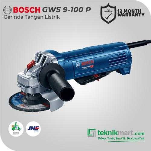 BOSCH GWS 9-100 P ANGLE GRINDER WITH PADDLE SWITCH 900WATT 100MM - Image 3