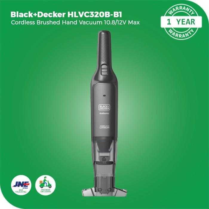 BLACK AND DECKER HLVC320B BRUSHED HAND VACUUM 12 VOLT - Image 3